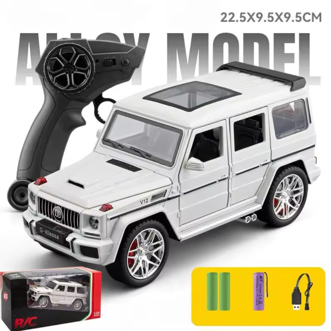 1:24 RC Diecast alloy model with remote control all door Openable light song multiple model