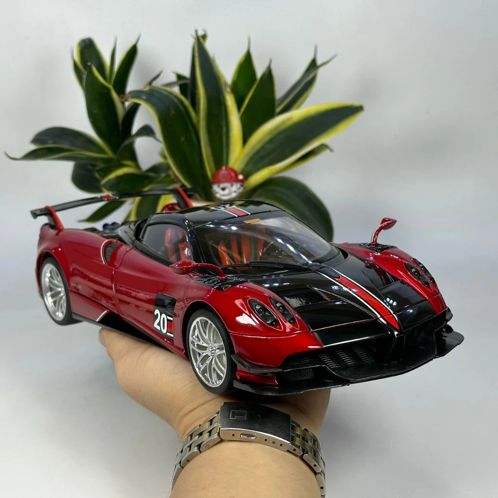 1:18 pagani huayra BC high performance super car alloy metal diecast model light and sound