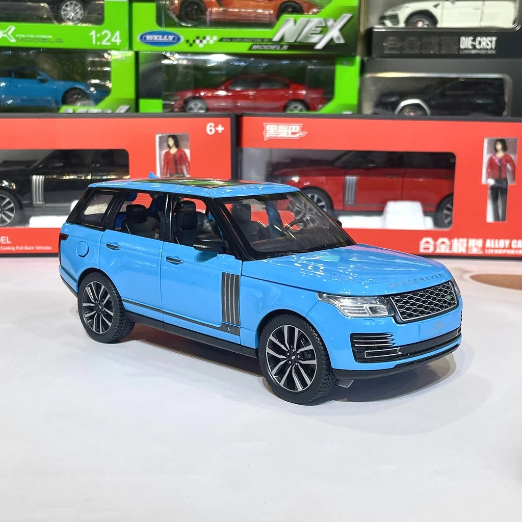 1:24 range rover diecast alloy model car light and sound