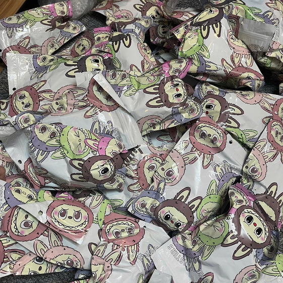 POP MART LABUBU Plush Doll Collectable Keychain with Box 1 Pcs - Limited Sock