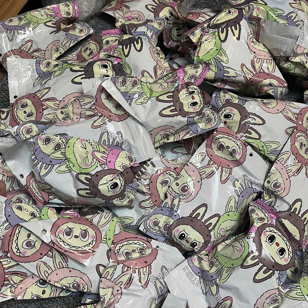 POP MART LABUBU Plush Doll Collectable Keychain with Box 1 Pcs - Limited Sock