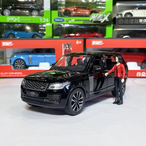 1:24 range rover diecast alloy model car light and sound