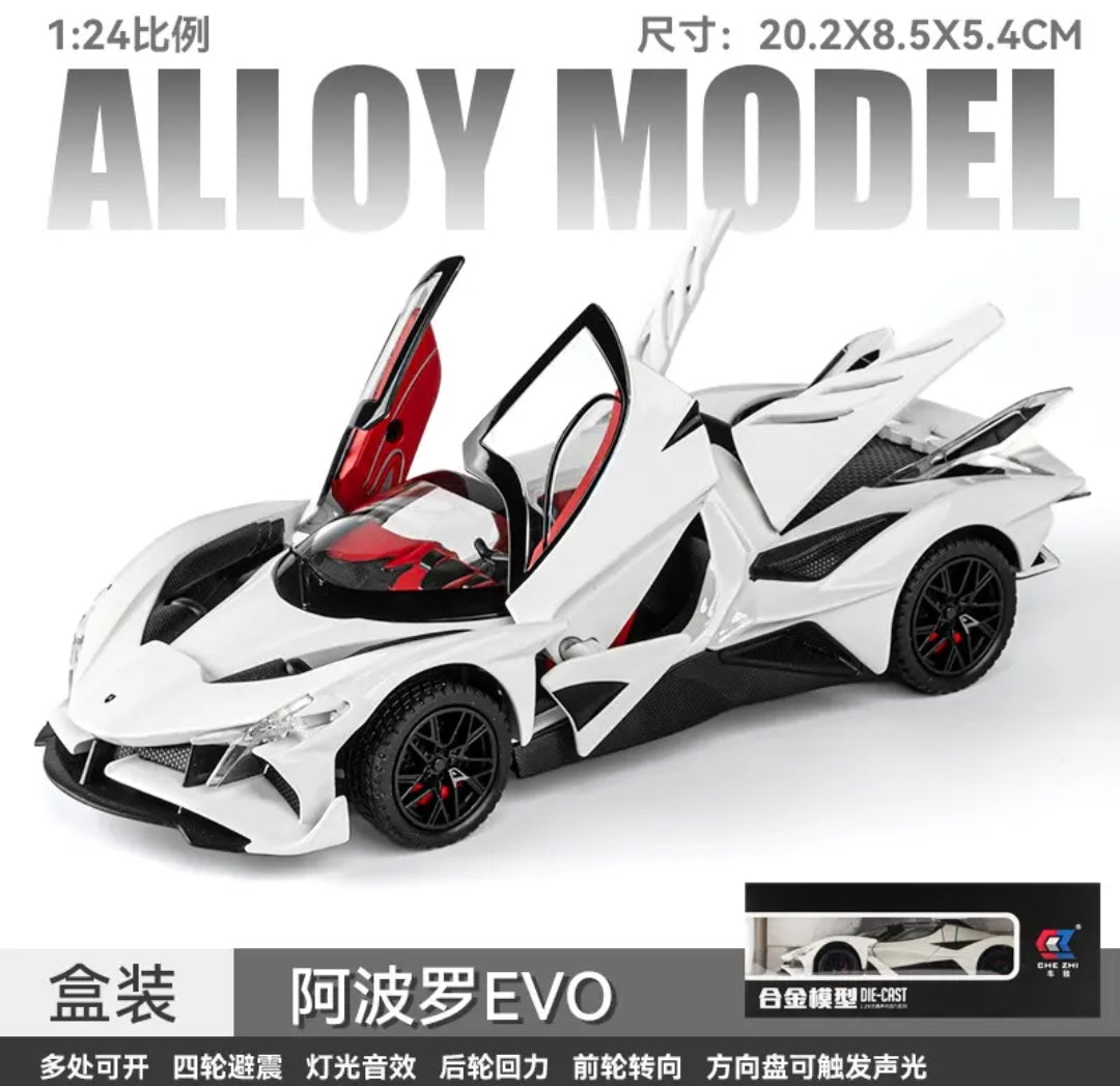 LAMBORGHINI APOLLO EVO DIECAST MODEL CAR 1/24