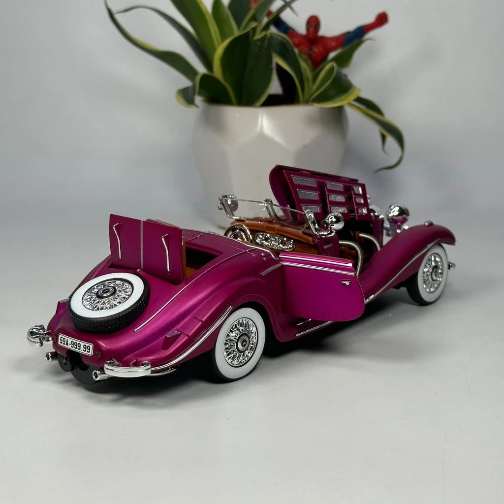 1:24 diecast  Vintage Retro Classic Alloy Car Model
