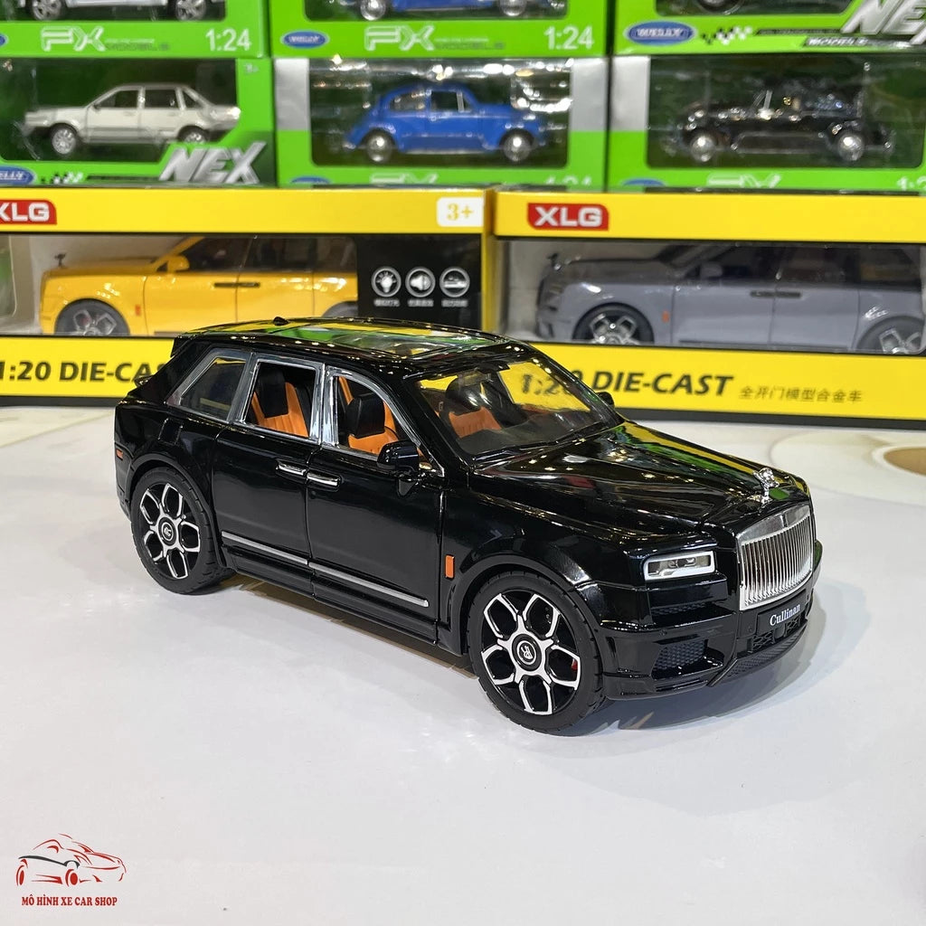 1:20 Rolls-Royce Cullinan Alloy Car Model Simulation Toy Sound And Ligh