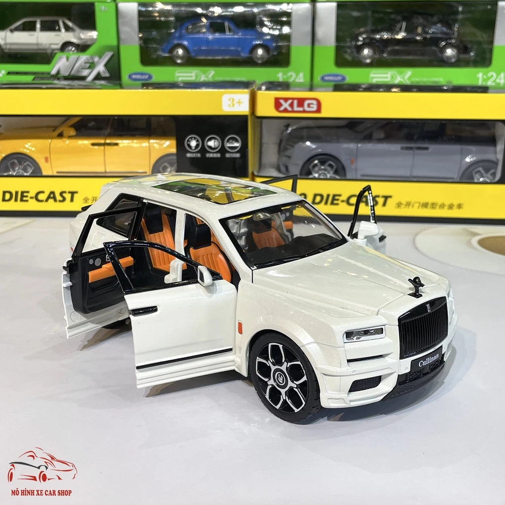1:20 Rolls-Royce Cullinan Alloy Car Model Simulation Toy Sound And Ligh
