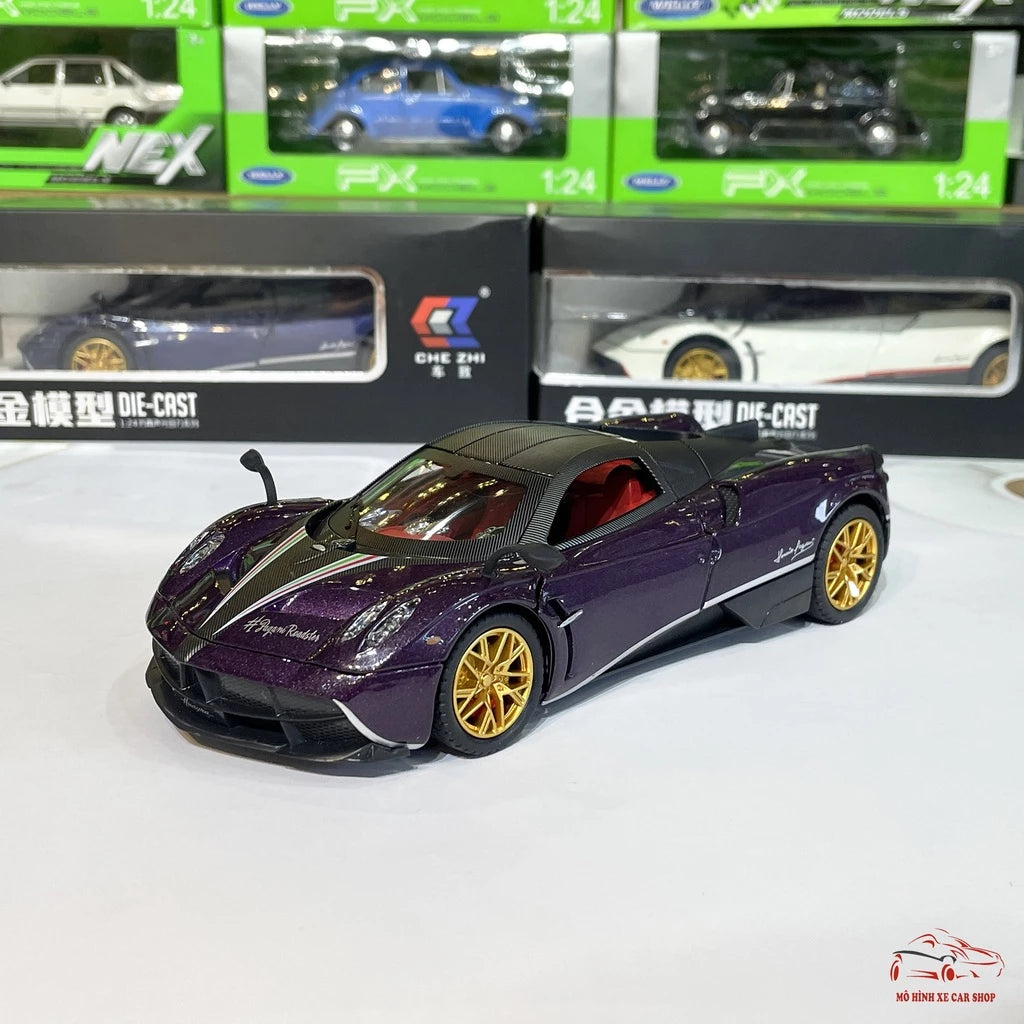 1:24 pagani huayra roadster diecast alloy model car light and sound