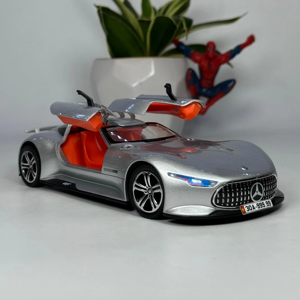 1:24 scale Mercedes AMG Vision GT Diecast alloy model car light and sound pull back car