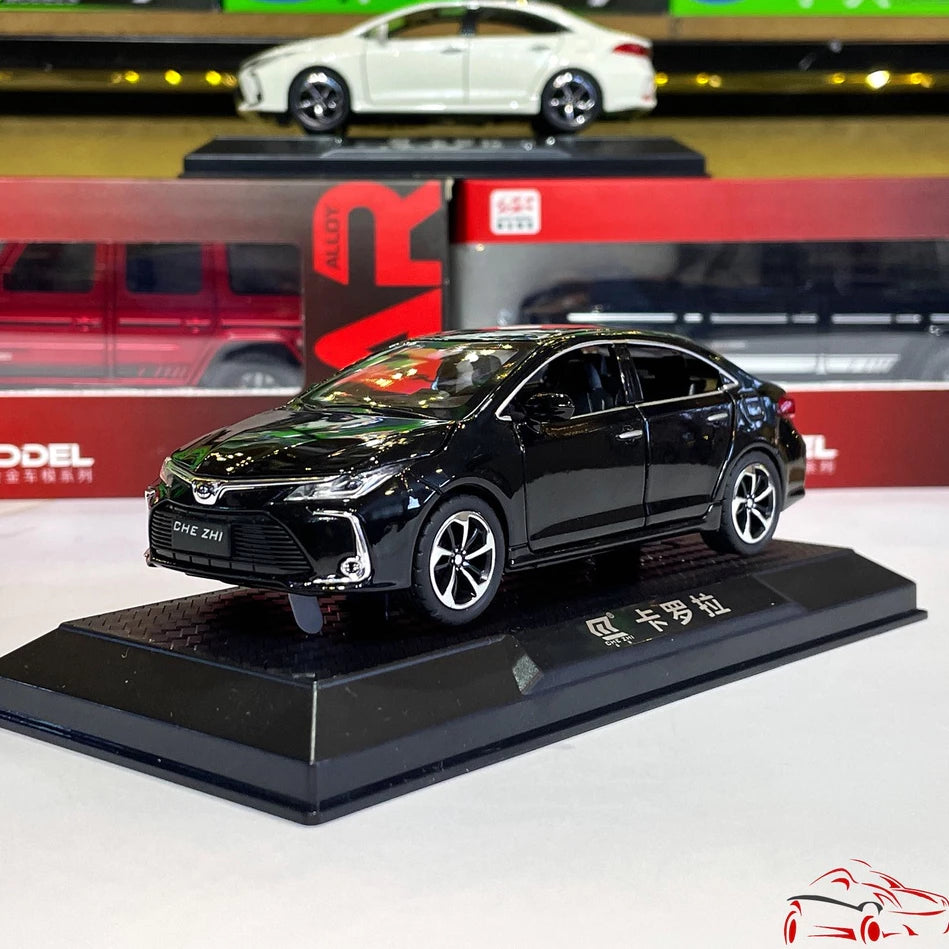 1:32 toyota corolla altis diecast alloy car model light sound