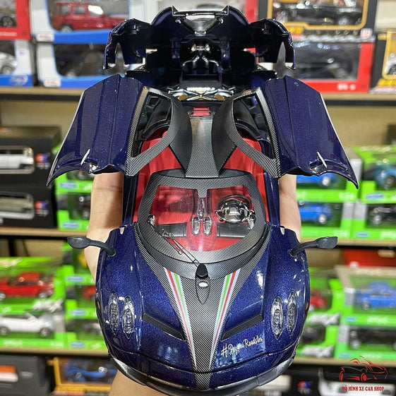 1:24 pagani huayra roadster diecast alloy model car light and sound