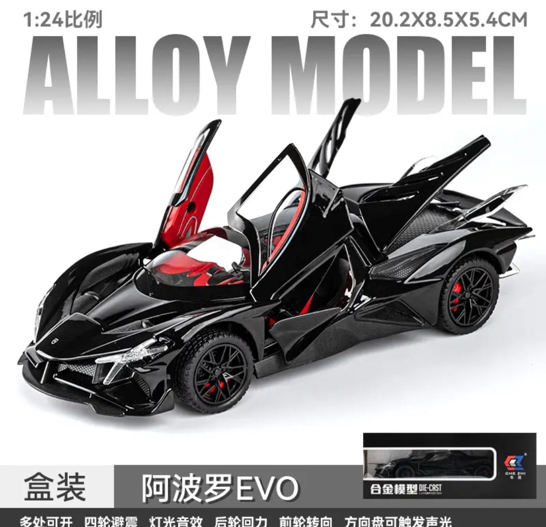 LAMBORGHINI APOLLO EVO DIECAST MODEL CAR 1/24