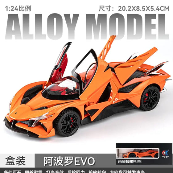 LAMBORGHINI APOLLO EVO DIECAST MODEL CAR 1/24