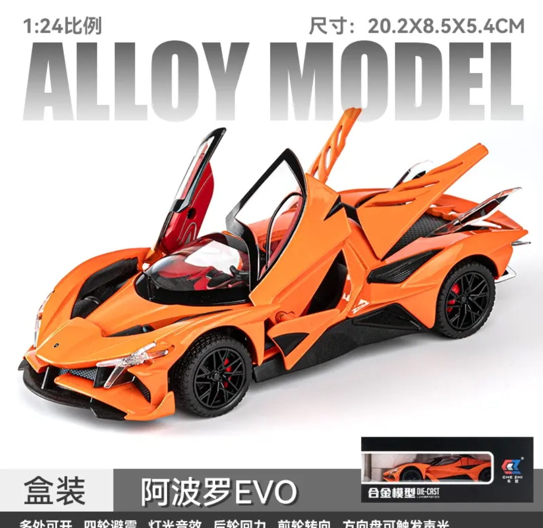 LAMBORGHINI APOLLO EVO DIECAST MODEL CAR 1/24