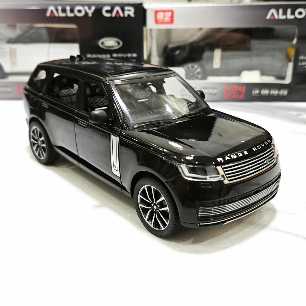 1:24 Land Rover SV2022 Model Car Toy Sound Light Miniature Models Shock Absorption Off Road Vehicles
