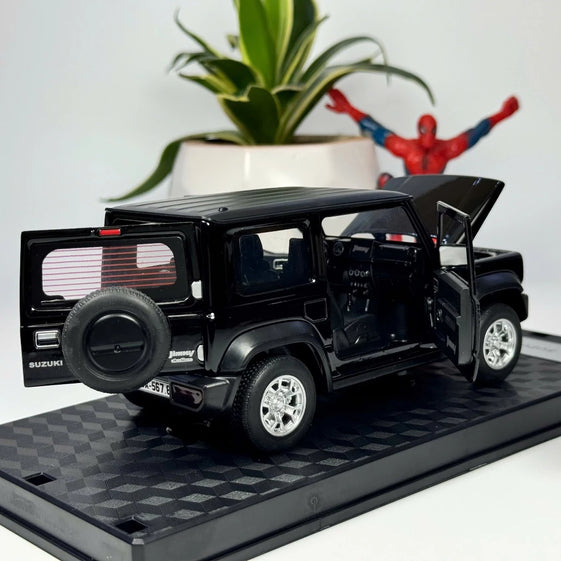 1:24 suzuki Jimny off road SUV Alloy Diecast Model Vehicle Light & sound Display Hobby