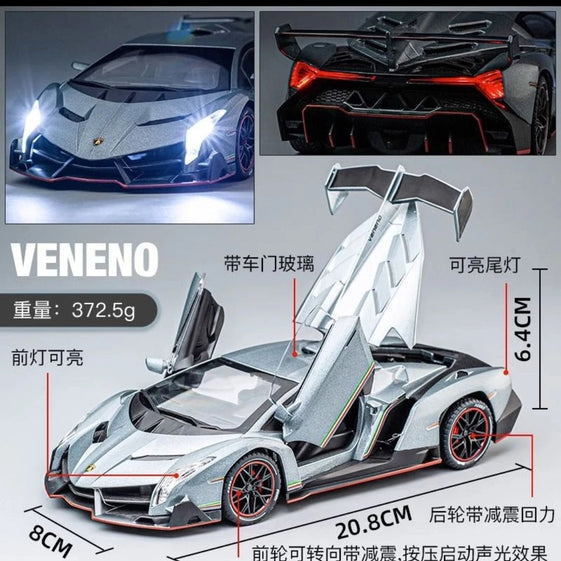 LAMBORGHINI VENENO DIECAST MODEL CAR 1/24