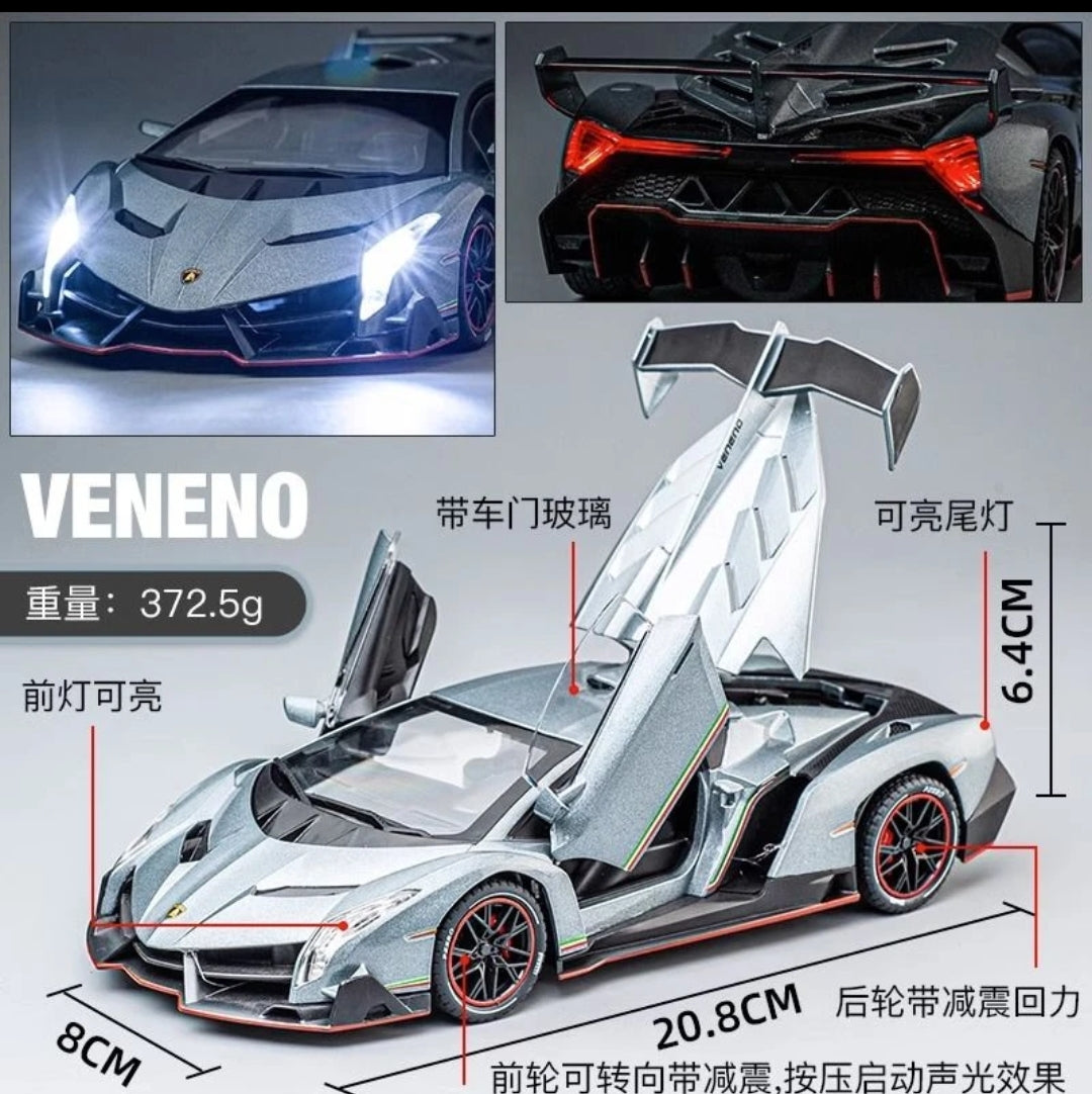 LAMBORGHINI VENENO DIECAST MODEL CAR 1/24
