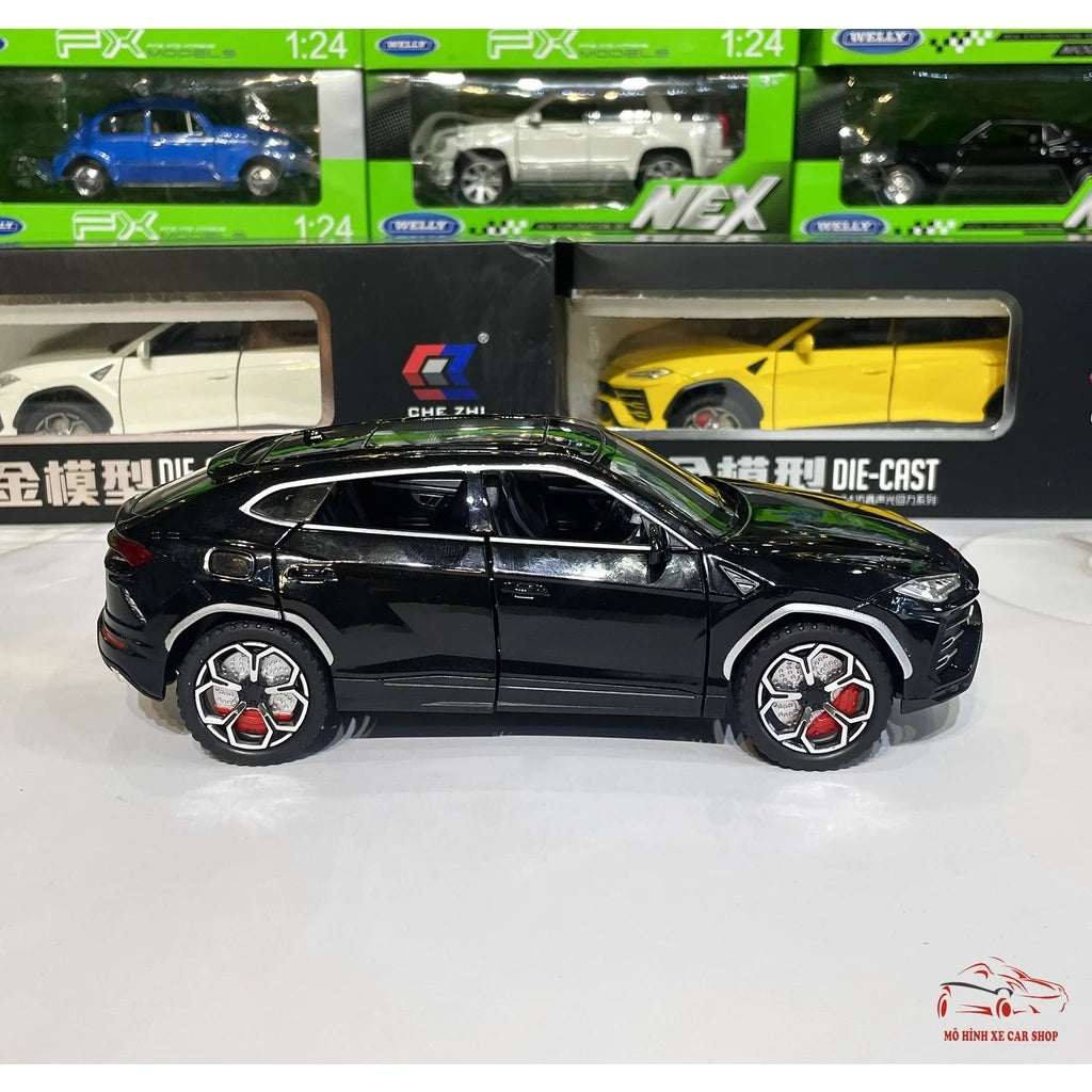 1:24 Lamborghini Urus diecast model alloy car lights sound