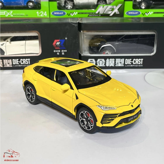 1:24 Lamborghini Urus diecast model alloy car lights sound