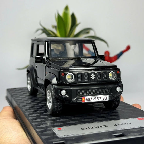 1:24 suzuki Jimny off road SUV Alloy Diecast Model Vehicle Light & sound Display Hobby