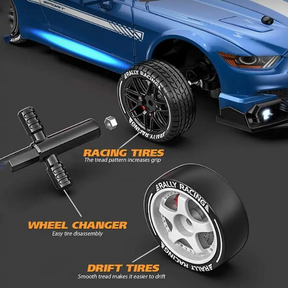 2.4GHz RC 20+Km/h Mini Drifting Car