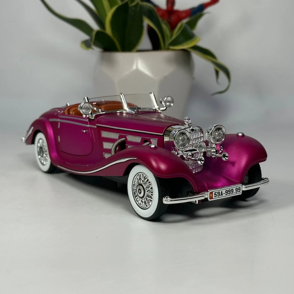 1:24 diecast  Vintage Retro Classic Alloy Car Model