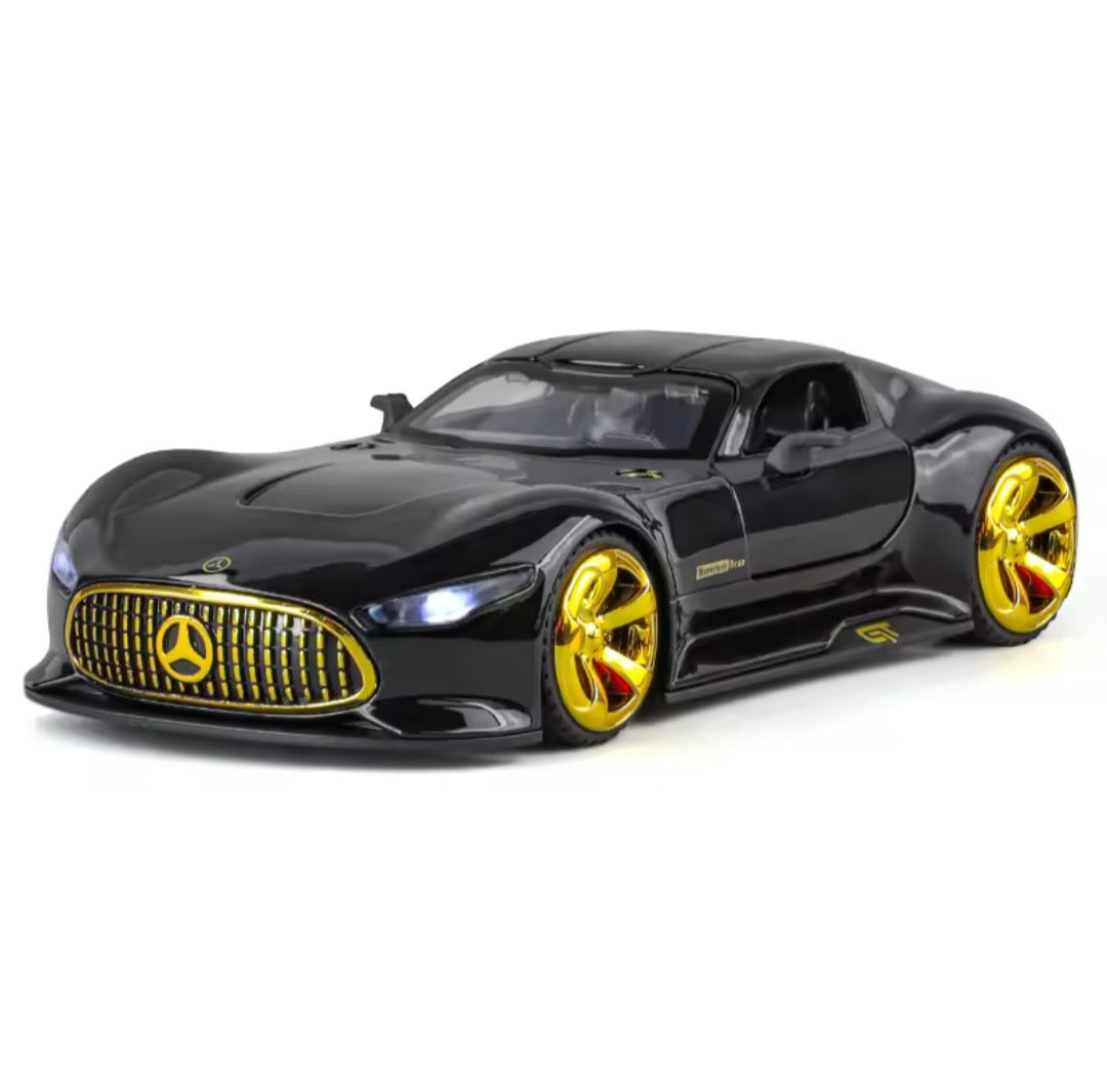 1:32 Mercedes Benz AMG Vision GT Supercar Alloy Metal Diecast Car Model Sound & Light Simulation Collectibles Gift 