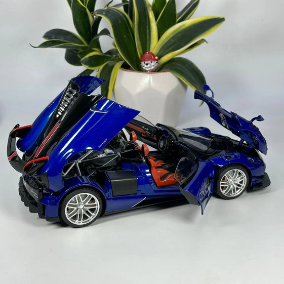 1:18 pagani huayra BC high performance super car alloy metal diecast model light and sound