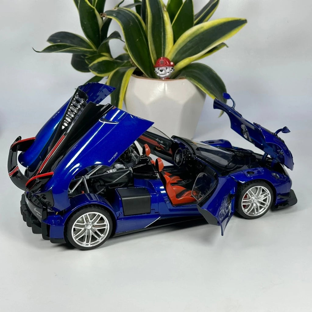 1:18 pagani huayra BC high performance super car alloy metal diecast model light and sound