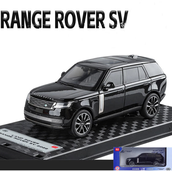1:32 Land Rover Range Rover 2022 Diecast Alloy car model light & sound with stand