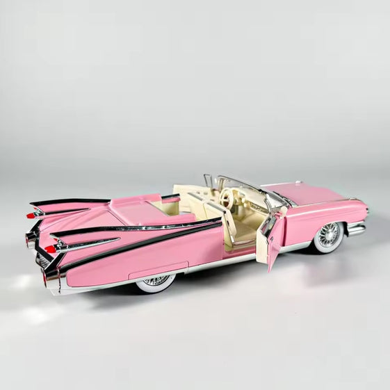 1/24 Cadillac Eldorado Biarritz 1959 Series 62 Luxury Classic Alloy Diecast Model Bookshelf Collection Ornaments Gift