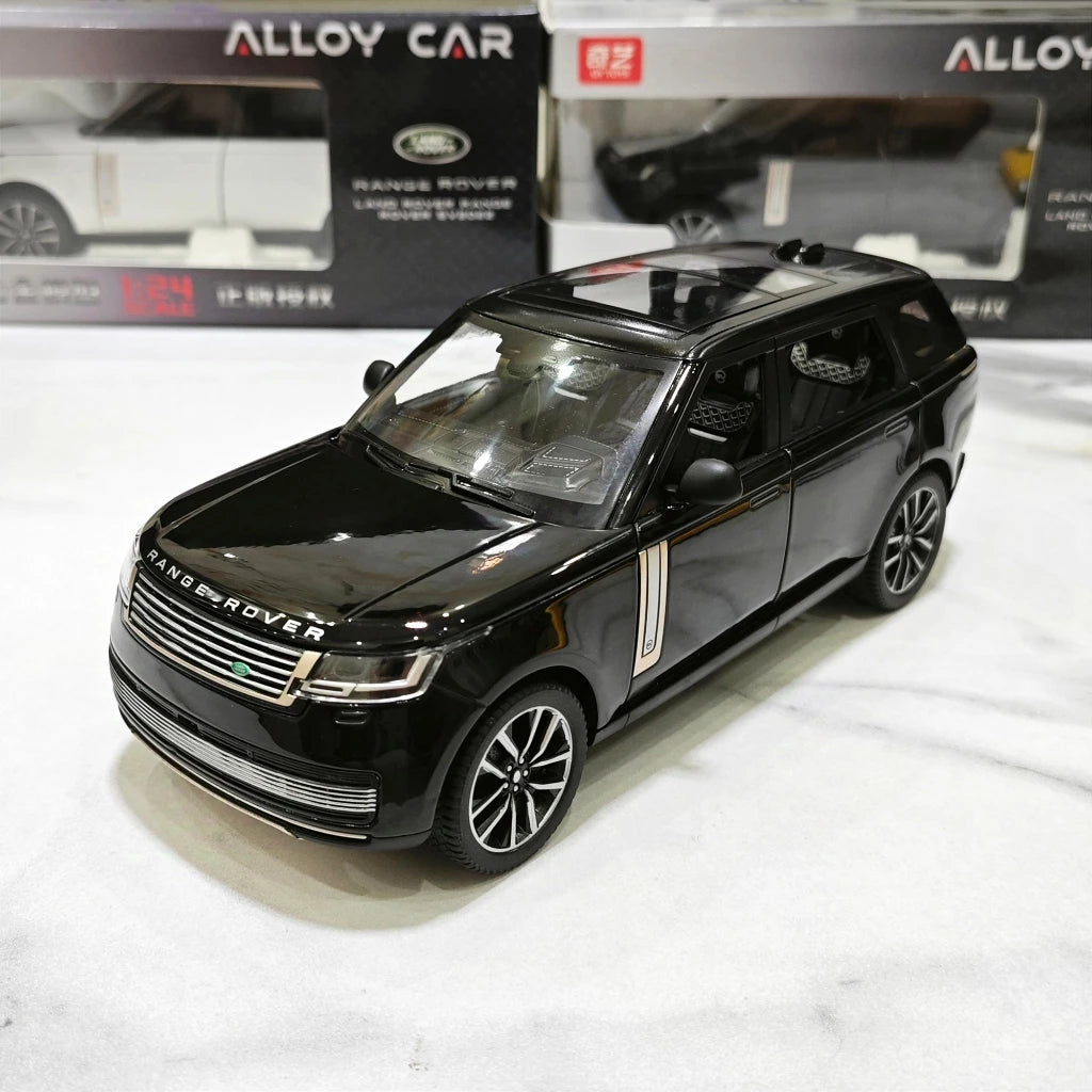 1:24 Land Rover SV2022 Model Car Toy Sound Light Miniature Models Shock Absorption Off Road Vehicles