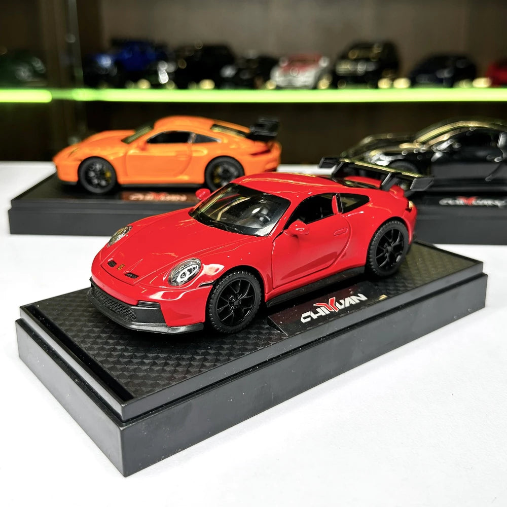 1:32 Porsche 911 GT3 diecast alloy model car light and sound