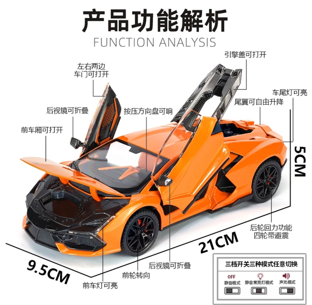 LAMBORGHINI SIAN FPK-37 DIECAST MODEL CAR 1/24