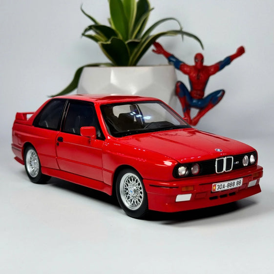 1:24 BMW M3 Diecast alloy model car light sound door Openable