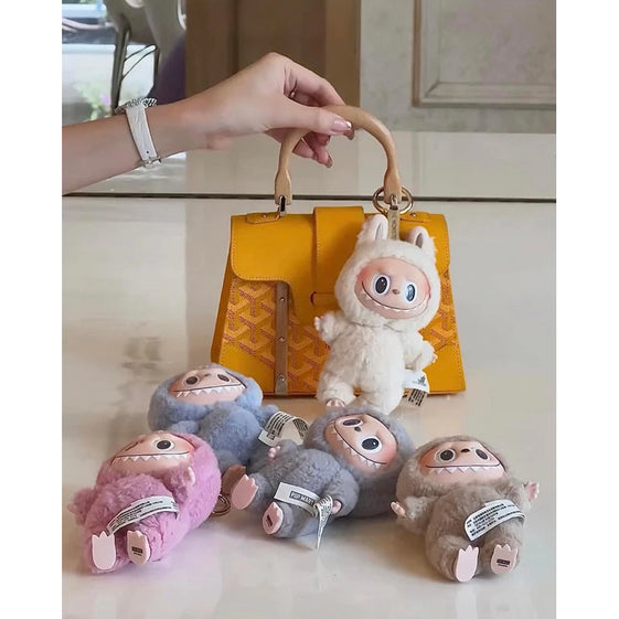 POP MART LABUBU Plush Doll Collectable Keychain with Box 1 Pcs - Limited Sock