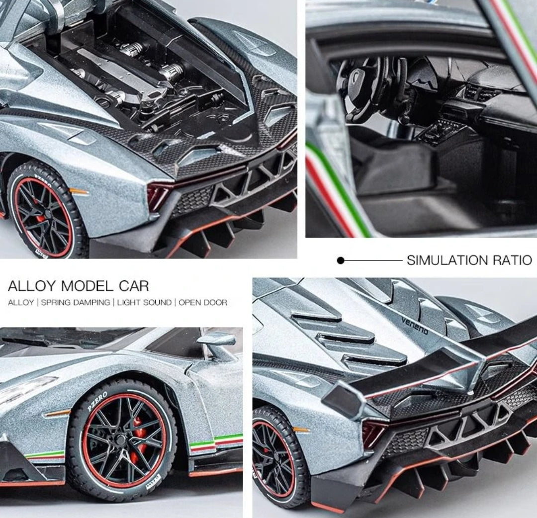 LAMBORGHINI VENENO DIECAST MODEL CAR 1/24