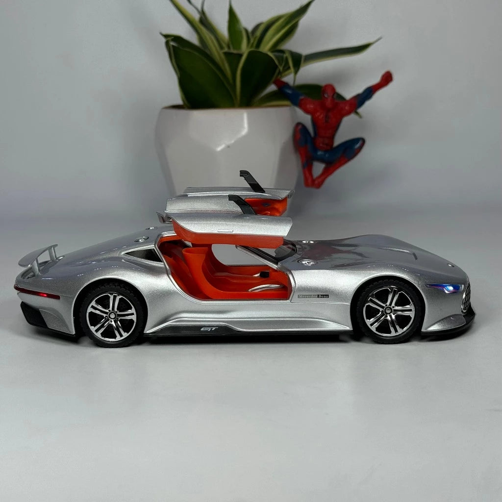 1:24 scale Mercedes AMG Vision GT Diecast alloy model car light and sound pull back car