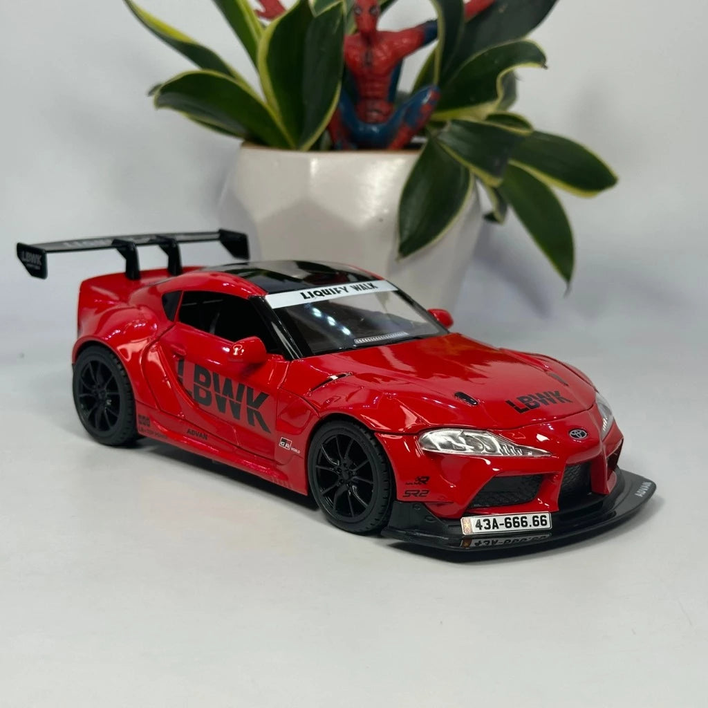 1:24 scale Diecast Toyota Supra metal model car