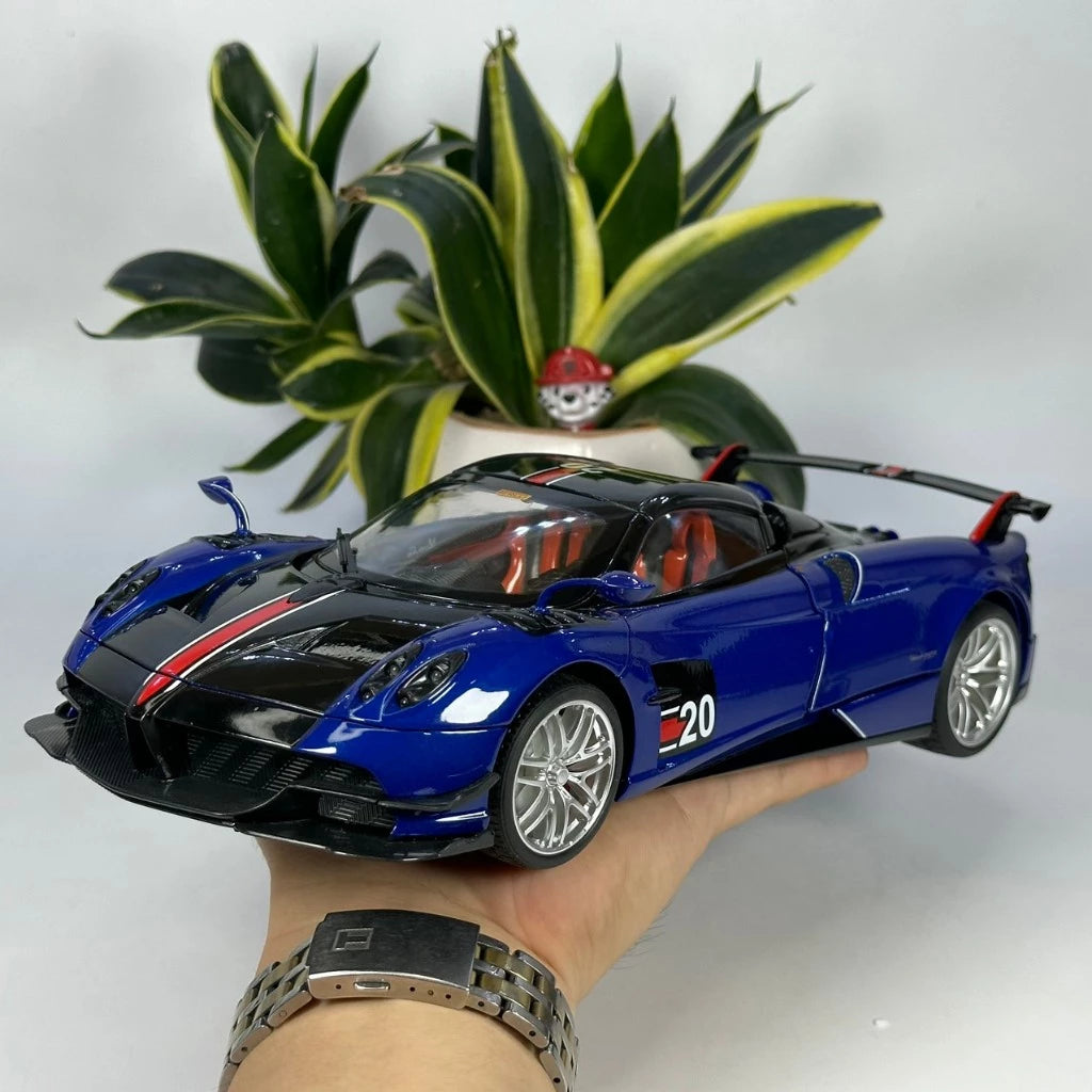 1:18 pagani huayra BC high performance super car alloy metal diecast model light and sound