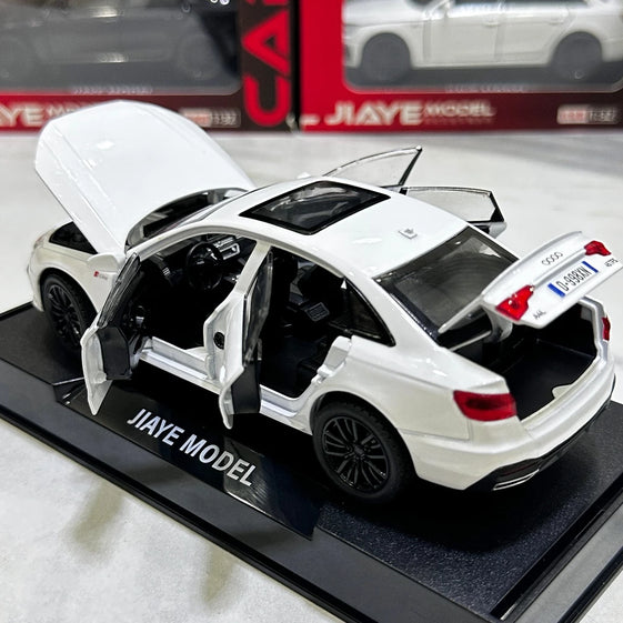 1:32 Audi A4 diecast alloy model with stand light and sound