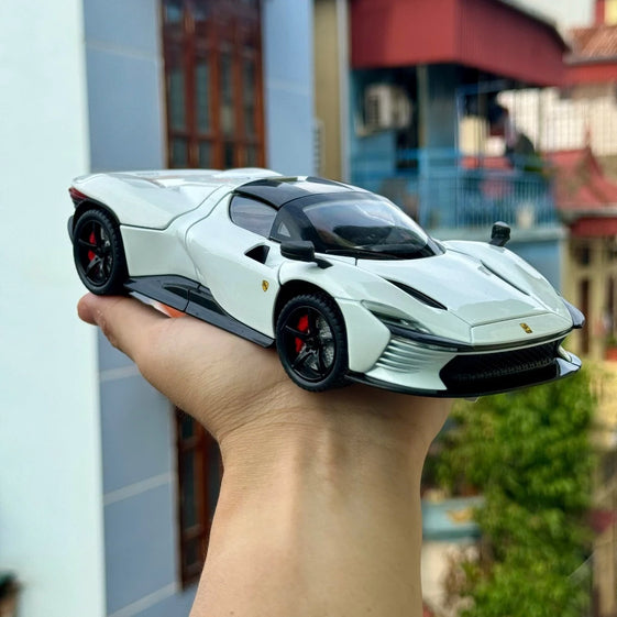 1:22 Ferrari Daytona SP3 Double Horses model with lights and sound, full glass