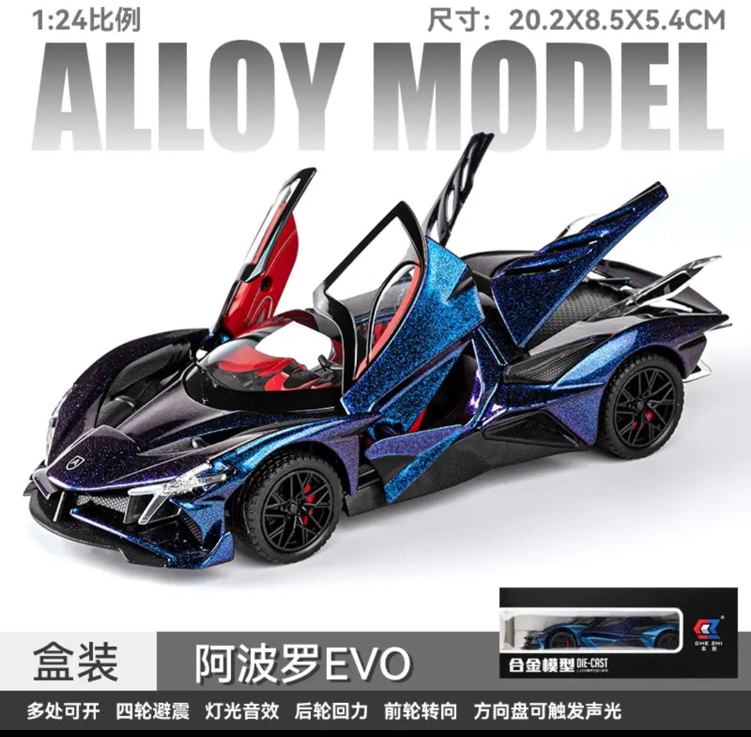 LAMBORGHINI APOLLO EVO DIECAST MODEL CAR 1/24