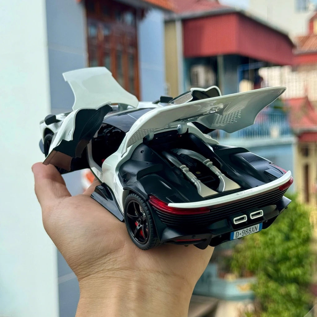 1:22 Ferrari Daytona SP3 Double Horses model with lights and sound, full glass