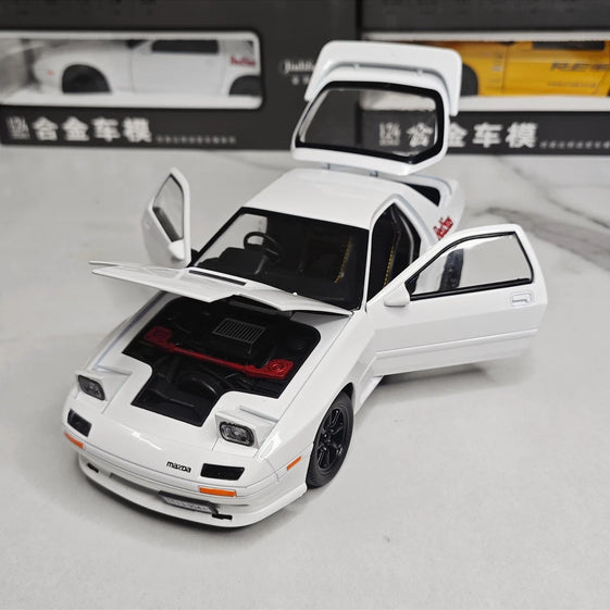 1:24 mazda RX7 diecast alloy model car light and sound