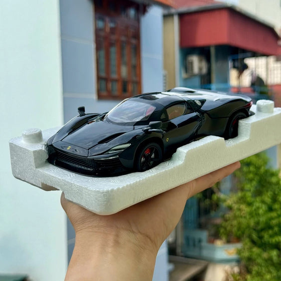 1:22 Ferrari Daytona SP3 Double Horses model with lights and sound, full glass