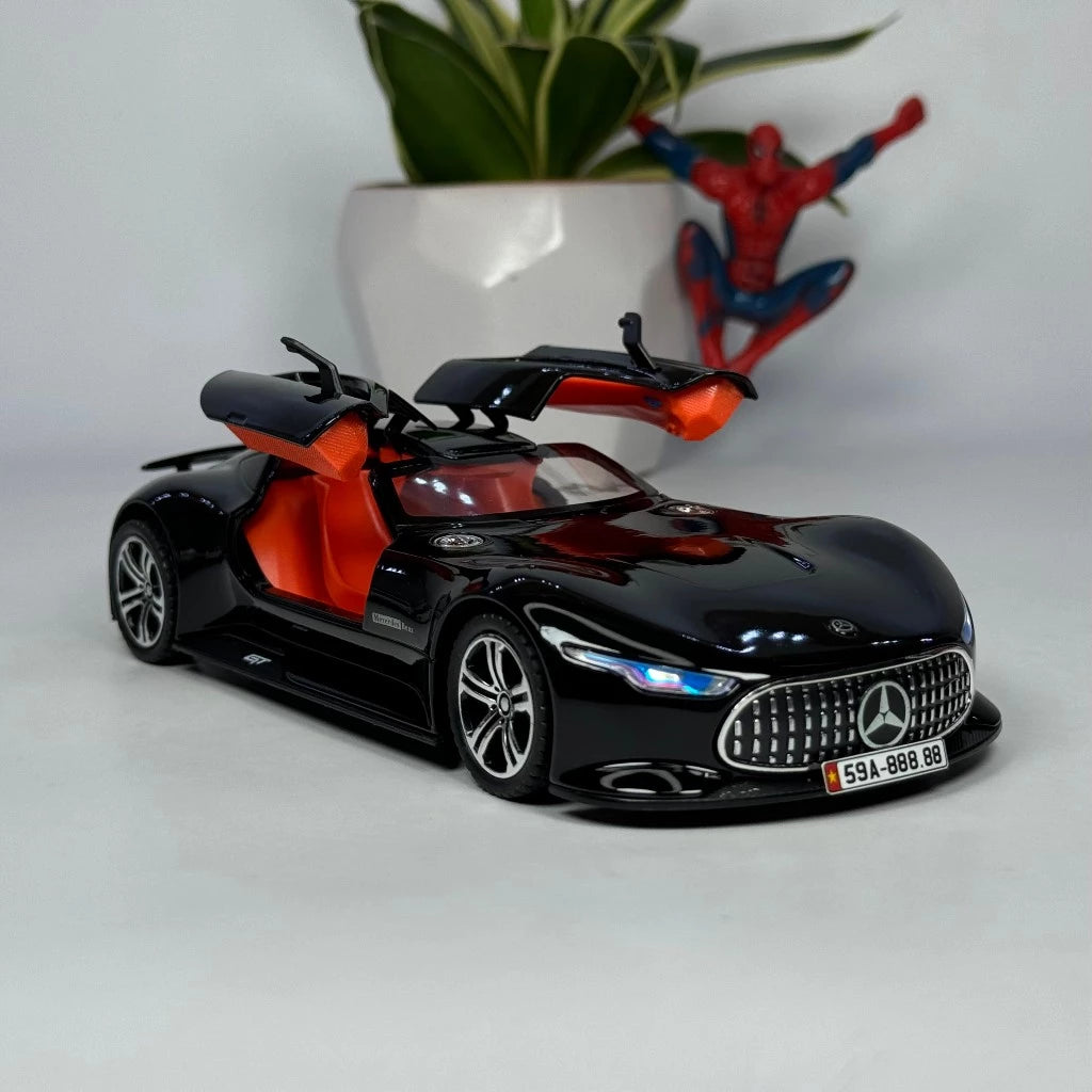 1:24 scale Mercedes AMG Vision GT Diecast alloy model car light and sound pull back car