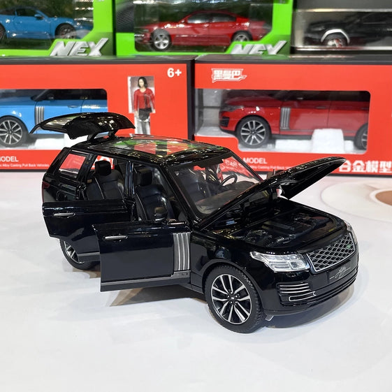 1:24 range rover diecast alloy model car light and sound