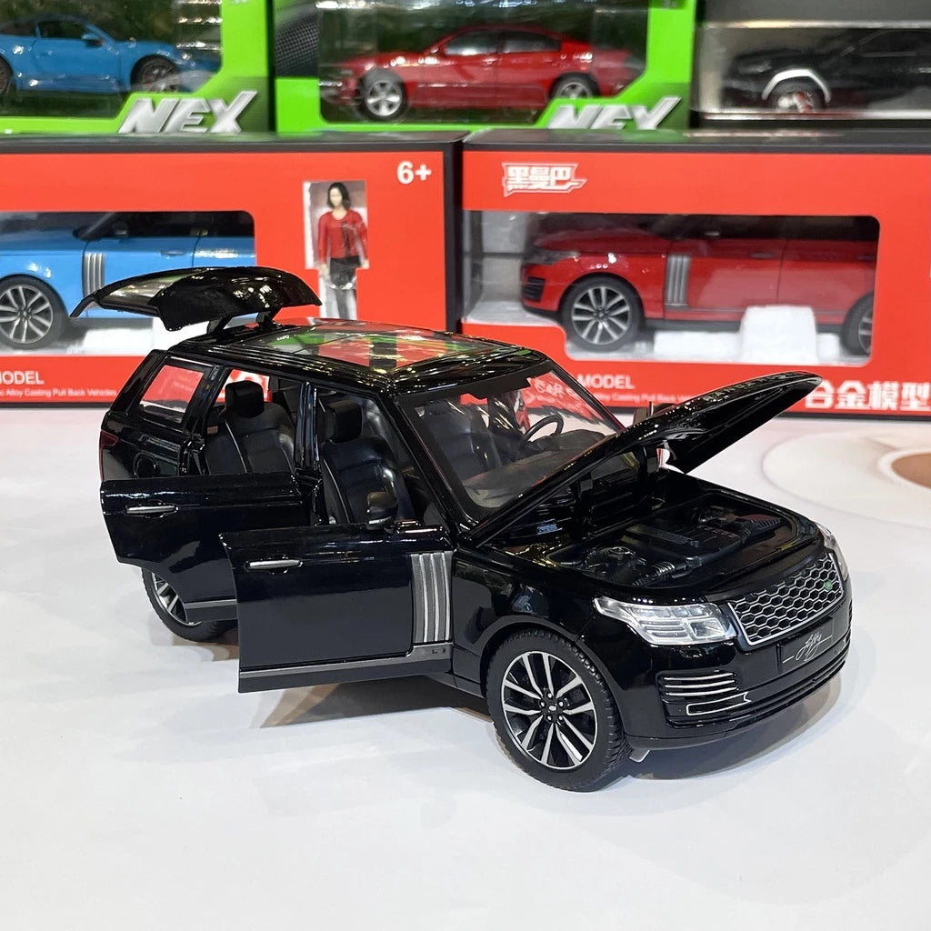 1:24 range rover diecast alloy model car light and sound