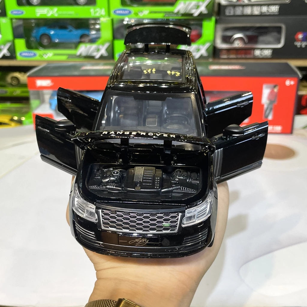 1:24 range rover diecast alloy model car light and sound